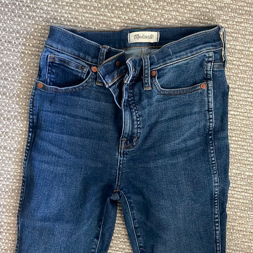 Madewell high rise jeans